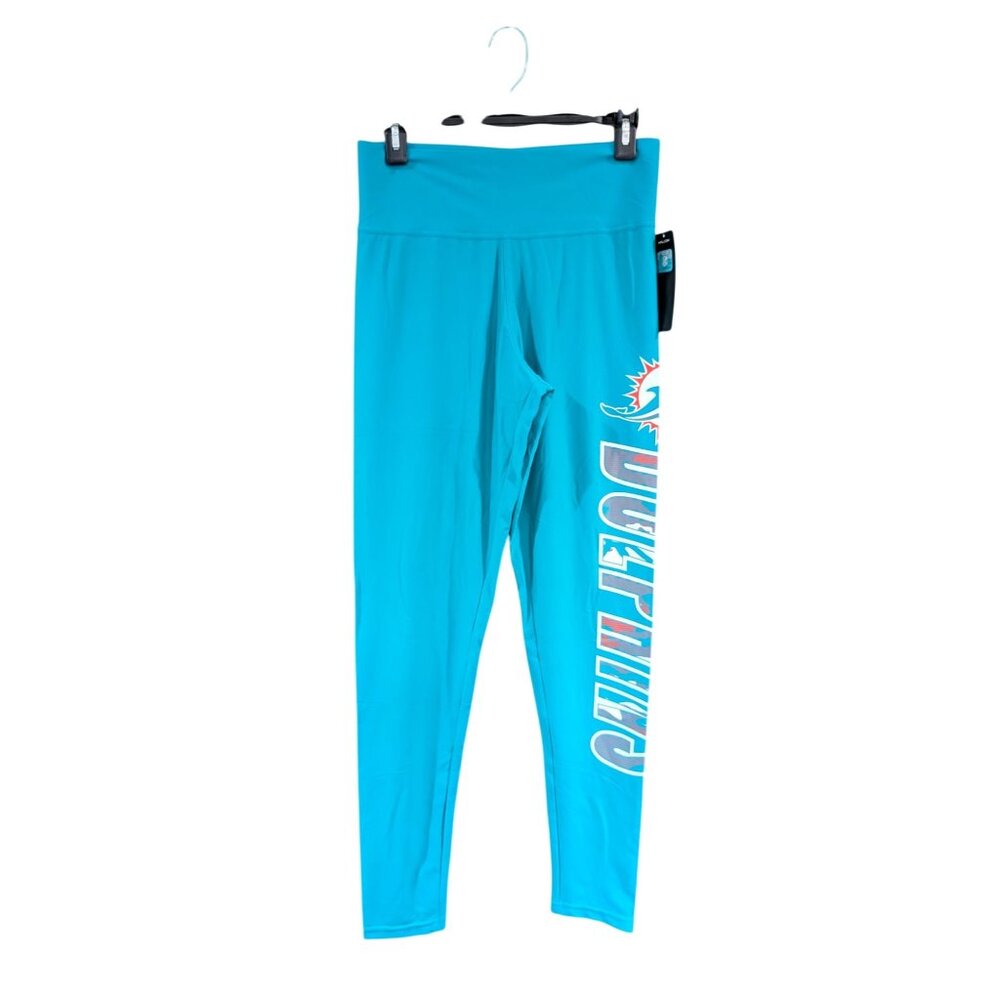 Zubaz‎ NFL Apparel Women's Large Miami Dolphins Leggings NWT